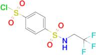 4-[(2,2,2-trifluoroethyl)sulfamoyl]benzene-1-sulfonyl chloride