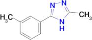 3-methyl-5-(3-methylphenyl)-4H-1,2,4-triazole