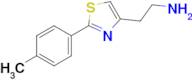 2-[2-(4-methylphenyl)-1,3-thiazol-4-yl]Ethylamine