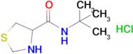 n-Tert-butyl-1,3-thiazolidine-4-carboxamide hydrochloride