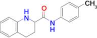 n-(4-Methylphenyl)-1,2,3,4-tetrahydroquinoline-2-carboxamide