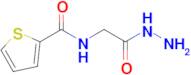 n-[(hydrazinecarbonyl)methyl]thiophene-2-carboxamide