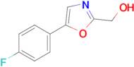 [5-(4-fluorophenyl)-1,3-oxazol-2-yl]methanol