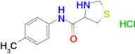 n-(4-Methylphenyl)-1,3-thiazolidine-4-carboxamide hydrochloride