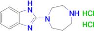 2-(1,4-Diazepan-1-yl)-1h-1,3-benzodiazole dihydrochloride