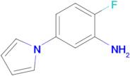 2-Fluoro-5-(1h-pyrrol-1-yl)aniline