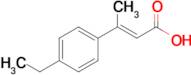 (2e)-3-(4-Ethylphenyl)but-2-enoic acid