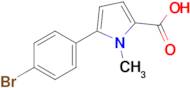 5-(4-Bromophenyl)-1-methyl-1h-pyrrole-2-carboxylic acid