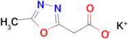 Potassium 2-(5-methyl-1,3,4-oxadiazol-2-yl)acetate