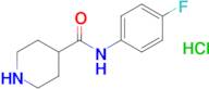 n-(4-Fluorophenyl)piperidine-4-carboxamide hydrochloride