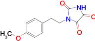 1-[2-(4-methoxyphenyl)ethyl]imidazolidine-2,4,5-trione