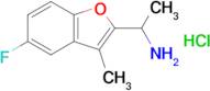 1-(5-Fluoro-3-methyl-1-benzofuran-2-yl)Ethylamine hydrochloride