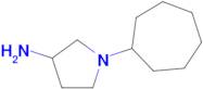 1-Cycloheptylpyrrolidin-3-amine