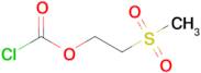 {2-[(chlorocarbonyl)oxy]ethanesulfonyl}methane