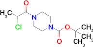 Tert-butyl 4-(2-chloropropanoyl)piperazine-1-carboxylate