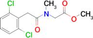 Methyl 2-[2-(2,6-dichlorophenyl)-n-methylacetamido]acetate