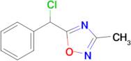 5-[chloro(phenyl)methyl]-3-methyl-1,2,4-oxadiazole