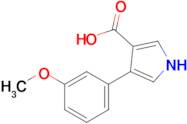 4-(3-Methoxyphenyl)-1h-pyrrole-3-carboxylic acid