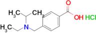 4-{[ethyl(propan-2-yl)amino]methyl}benzoic acid hydrochloride
