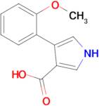 4-(2-Methoxyphenyl)-1h-pyrrole-3-carboxylic acid
