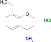 8-Ethyl-3,4-Dihydro-2h-1-benzopyran-4-amine hydrochloride