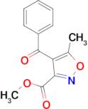 Methyl 4-benzoyl-5-methyl-1,2-oxazole-3-carboxylate