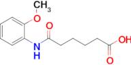 5-[(2-methoxyphenyl)carbamoyl]pentanoic acid