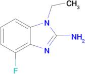 1-Ethyl-4-fluoro-1h-1,3-benzodiazol-2-amine