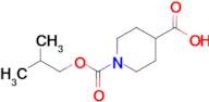 1-[(2-methylpropoxy)carbonyl]piperidine-4-carboxylic acid