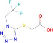 2-{[1-(2,2,2-trifluoroethyl)-1h-1,2,3,4-tetrazol-5-yl]sulfanyl}acetic acid