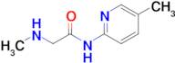 2-(Methylamino)-n-(5-methylpyridin-2-yl)acetamide