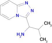 2-Methyl-1-{[1,2,4]triazolo[4,3-a]pyridin-3-yl}propan-1-amine
