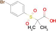 2-(4-Bromobenzenesulfonyl)-2-methylpropanoic acid