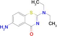 6-Amino-2-(diethylamino)-4h-1,3-benzothiazin-4-one