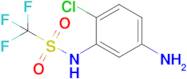 n-(5-Amino-2-chlorophenyl)-1,1,1-trifluoromethanesulfonamide