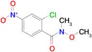 2-chloro-n-methoxy-n-methyl-4-nitrobenZamide