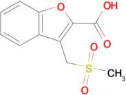 3-(Methanesulfonylmethyl)-1-benzofuran-2-carboxylic acid