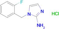 1-[(2-fluorophenyl)methyl]-1h-imidazol-2-amine hydrochloride