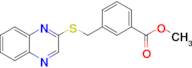 Methyl 3-[(quinoxalin-2-ylsulfanyl)methyl]benzoate