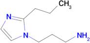 3-(2-Propyl-1h-imidazol-1-yl)propan-1-amine