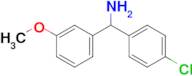 (4-Chlorophenyl)(3-methoxyphenyl)methanamine