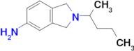 2-(Pentan-2-yl)-2,3-dihydro-1h-isoindol-5-amine