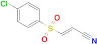 (2e)-3-(4-Chlorobenzenesulfonyl)prop-2-enenitrile