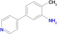 2-Methyl-5-(pyridin-4-yl)aniline