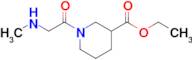 Ethyl 1-[2-(methylamino)acetyl]piperidine-3-carboxylate