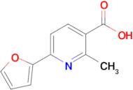 6-(Furan-2-yl)-2-methylpyridine-3-carboxylic acid