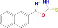 5-(Naphthalen-2-yl)-1,3,4-oxadiazole-2(3H)-thione