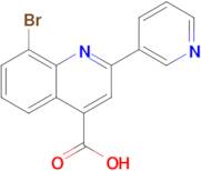 8-Bromo-2-(pyridin-3-yl)quinoline-4-carboxylic acid