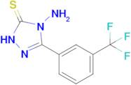 4-Amino-3-(3-(trifluoromethyl)phenyl)-1H-1,2,4-triazole-5(4H)-thione