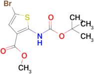 Methyl 5-bromo-2-((tert-butoxycarbonyl)amino)thiophene-3-carboxylate